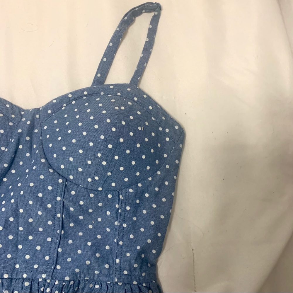 50’s inspired polka dot dress